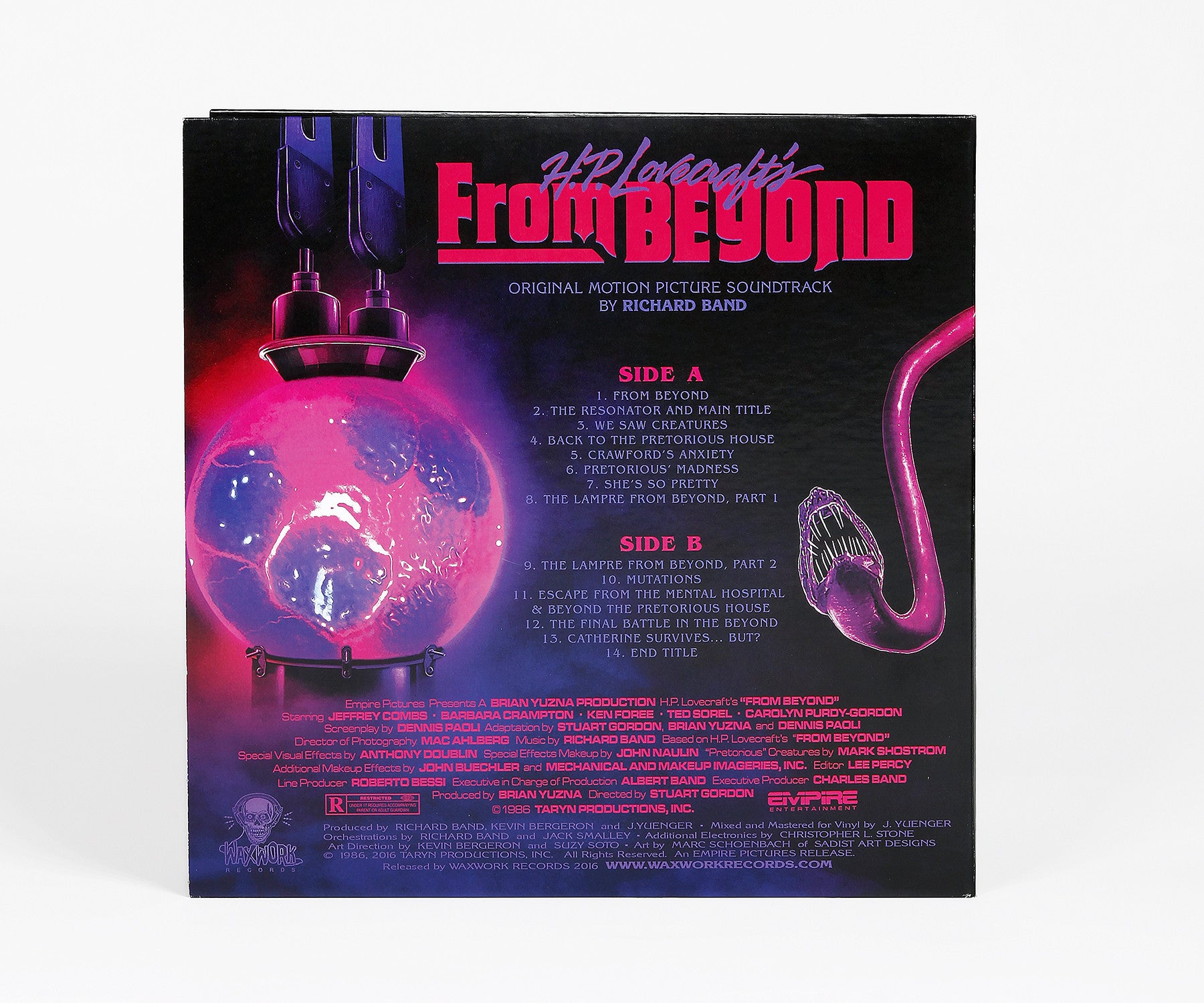 Waxwork Records From Beyond vinyle Resonator swirl