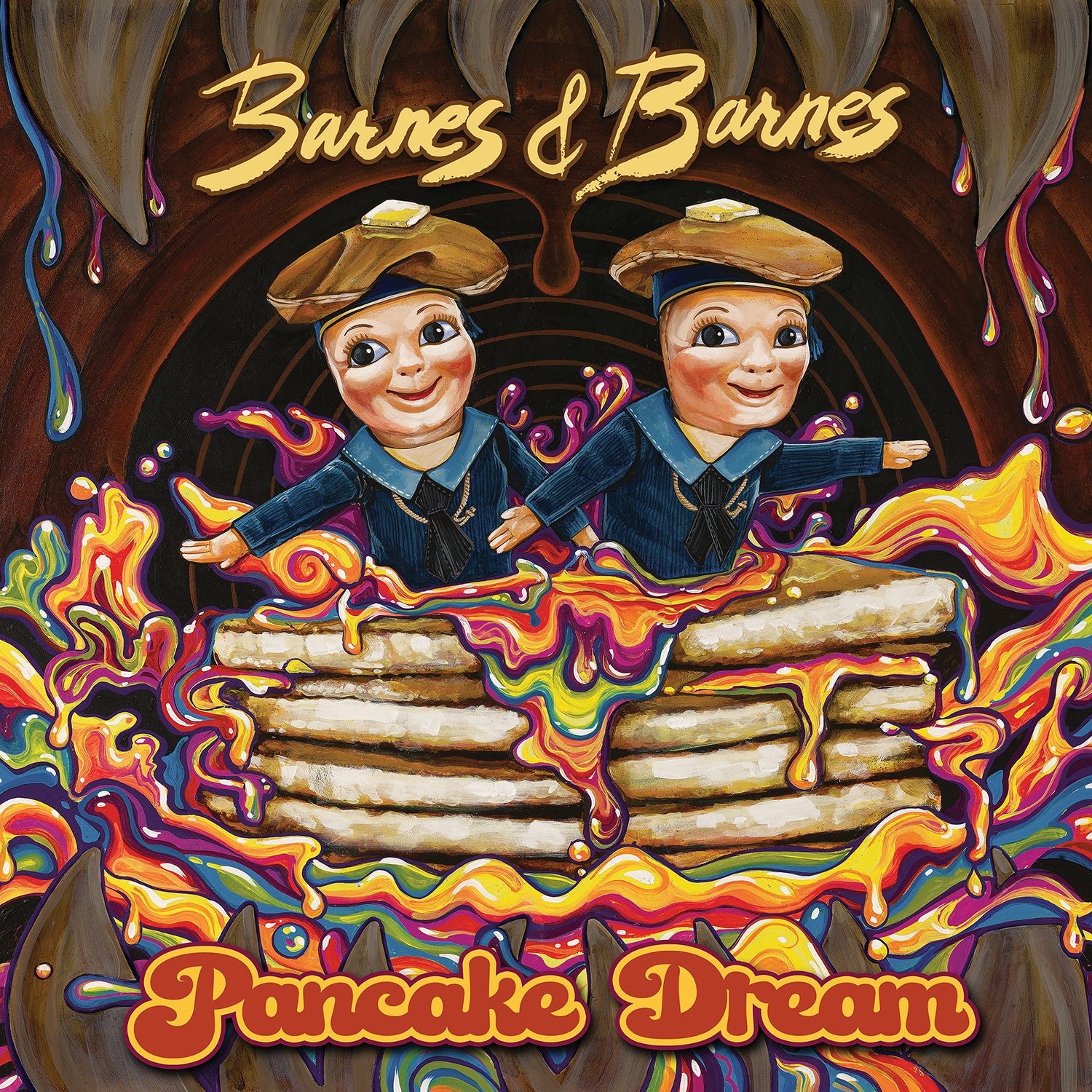 Barnes & Barnes Pancake Dream double vinyle splatter dédicacé