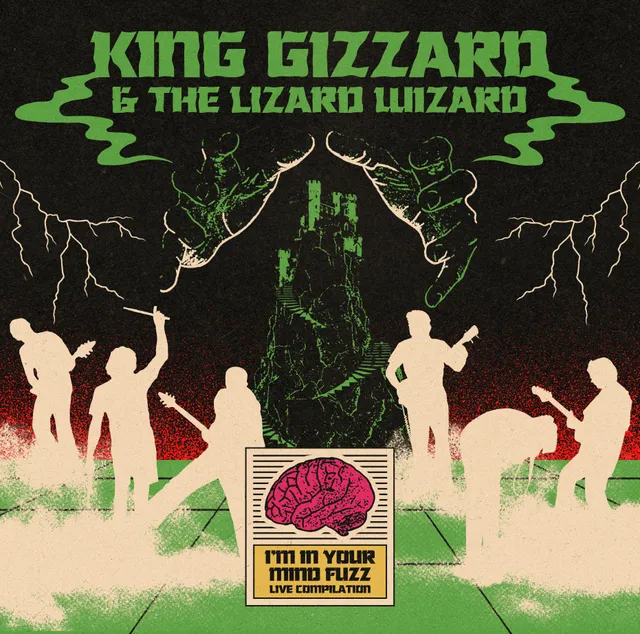 King Gizzard I’m In Your Mind Fuzz Live vinyle double gatefold numéroté