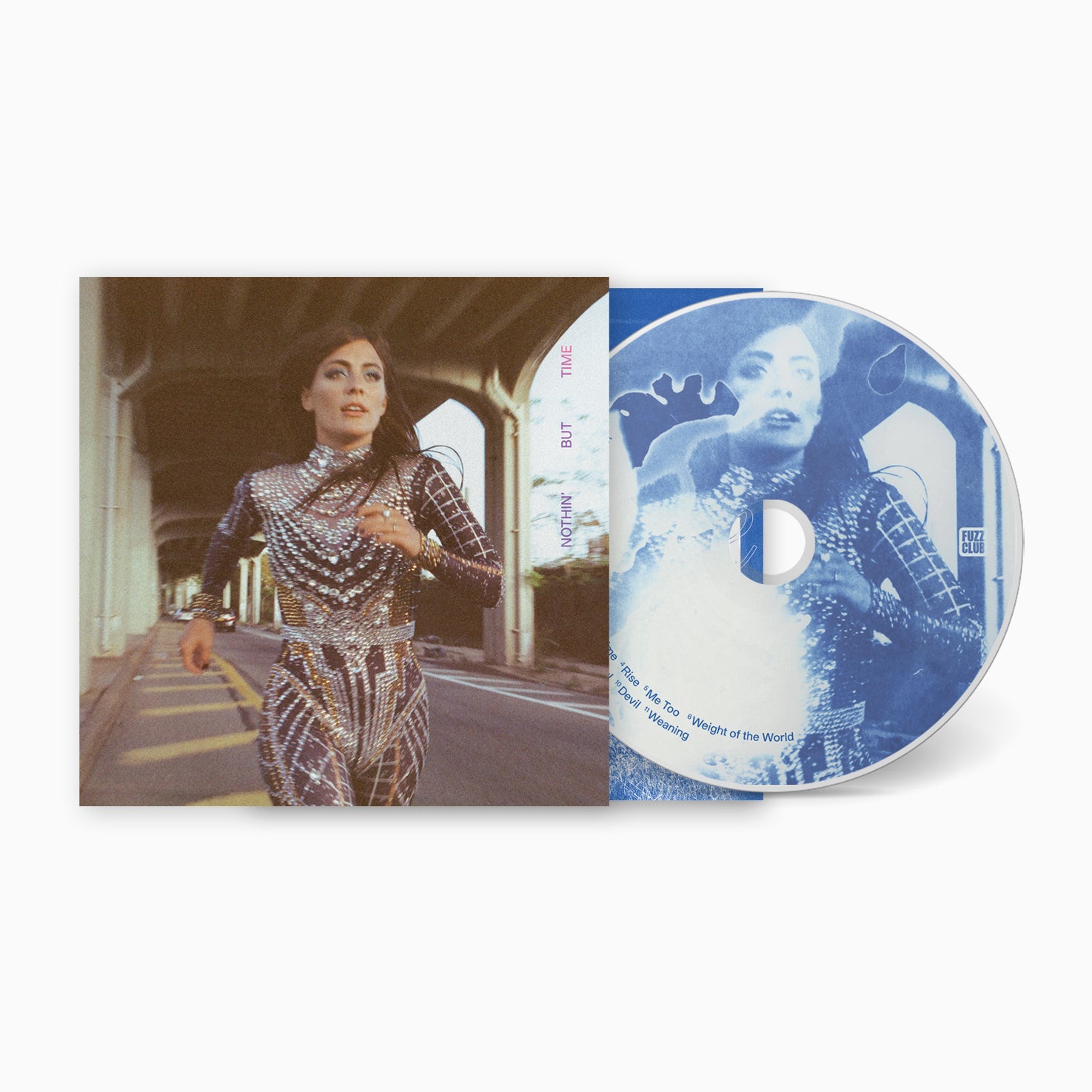 Breanna Barbara Nothin' But Time vinyle bleu transparent blues