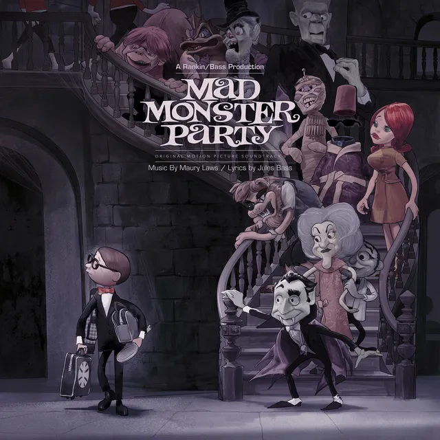 Waxwork Records Mad Monster Party vinyle LP vert noir