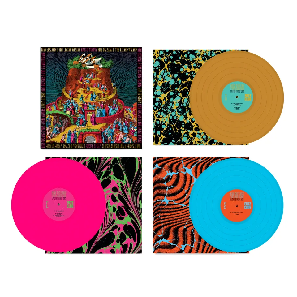 King Gizzard And The Lizard Wizard Live In Sydney coffret vinyle 3LP couleur