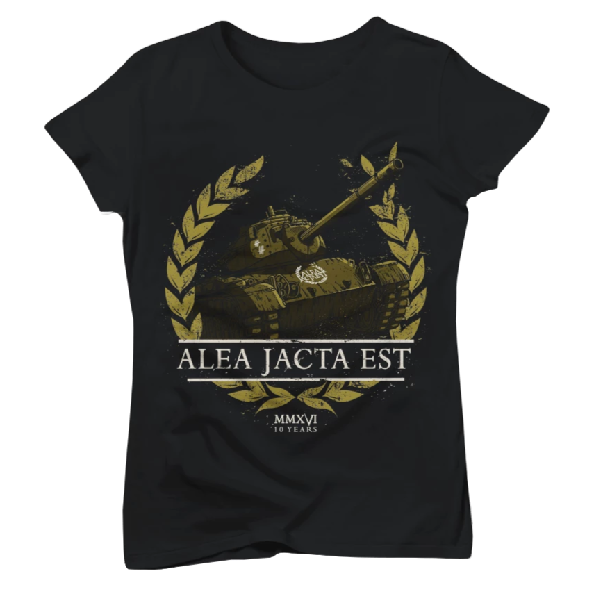 Useless Pride Alea Jacta Est Battle Tank t-shirt noir