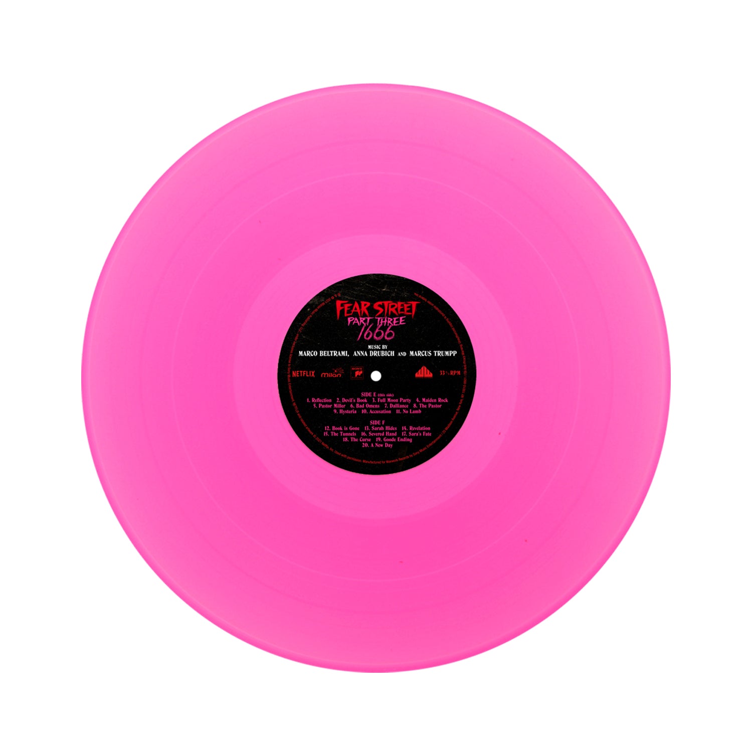 Waxwork Records Fear Street vinyle triple LP couleur trilogie
