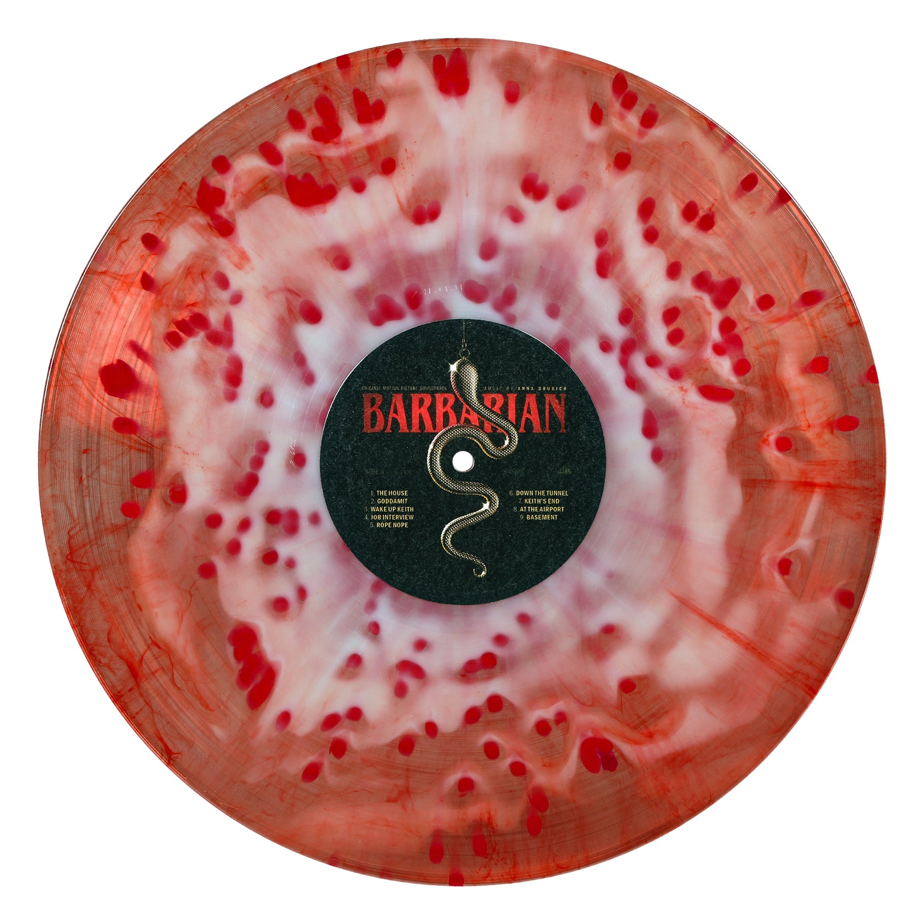 Waxwork Records Barbarian vinyle LP splatter BO