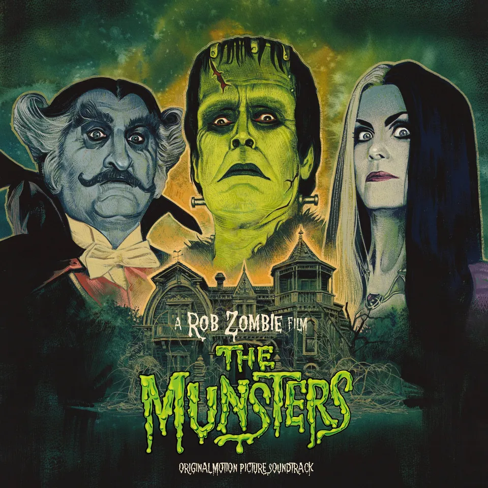 Waxwork Records The Munsters double vinyle BO film