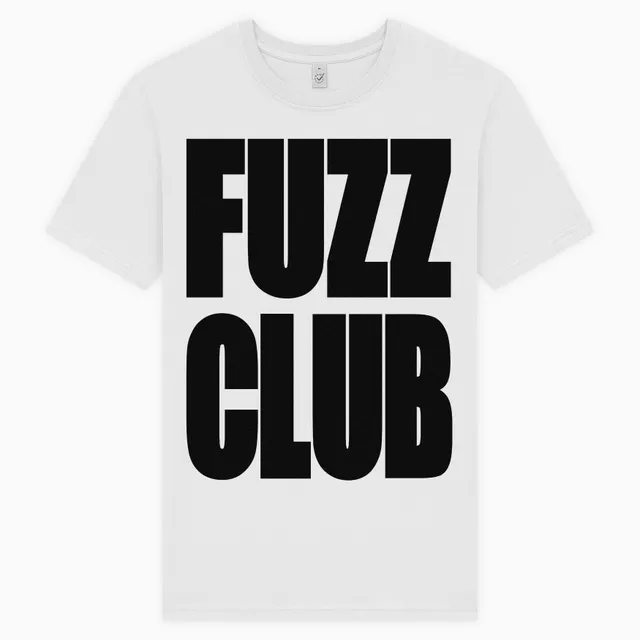 Fuzz Club Classic Large Logo t-shirt blanc noir L