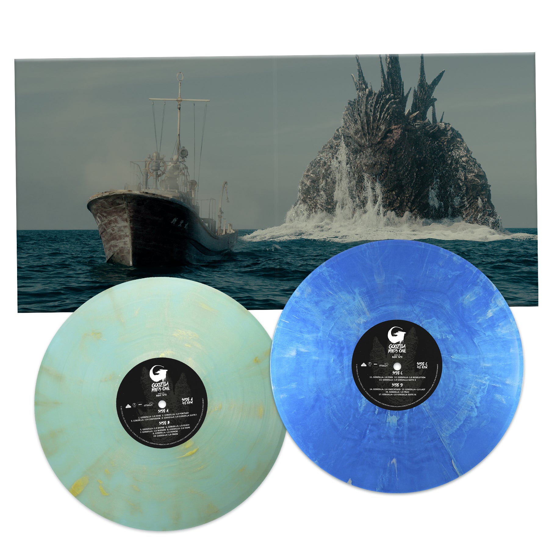 Waxwork Records Godzilla Minus One vinyle score Naoki Sato