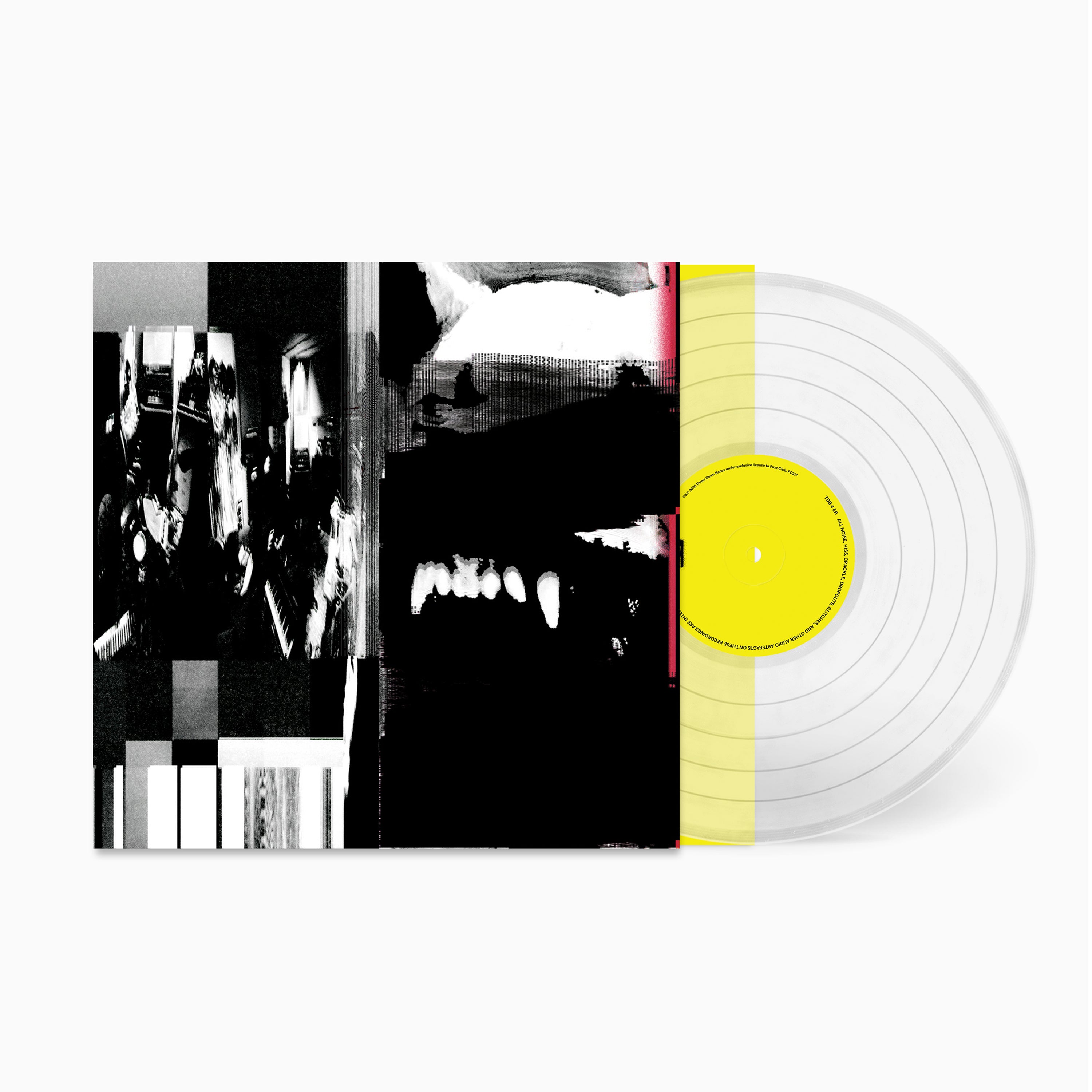 Throw Down Bones 4EP vinyle 12" ultra clear