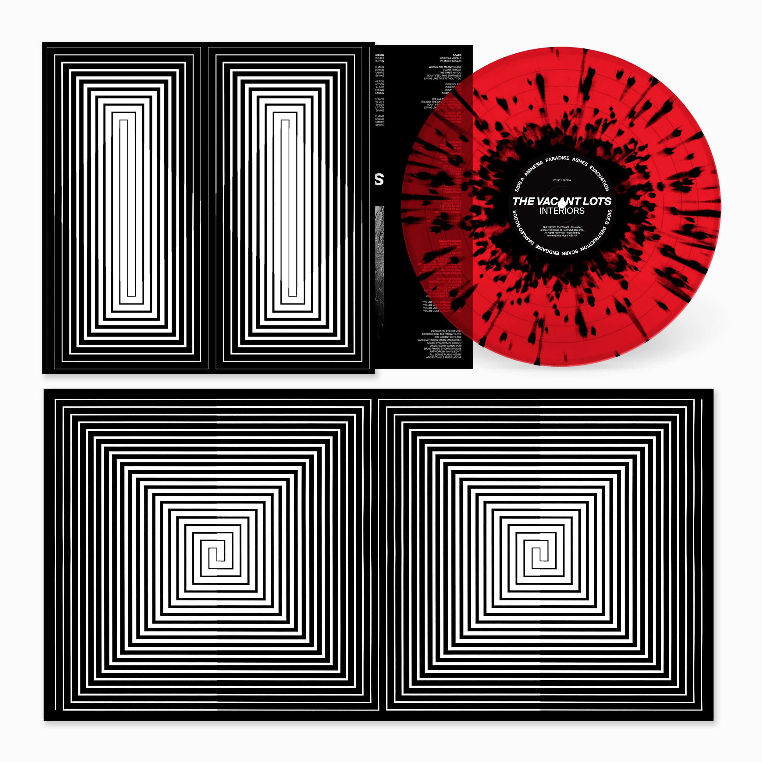 The Vacant Lots Interiors CD post-punk synthé