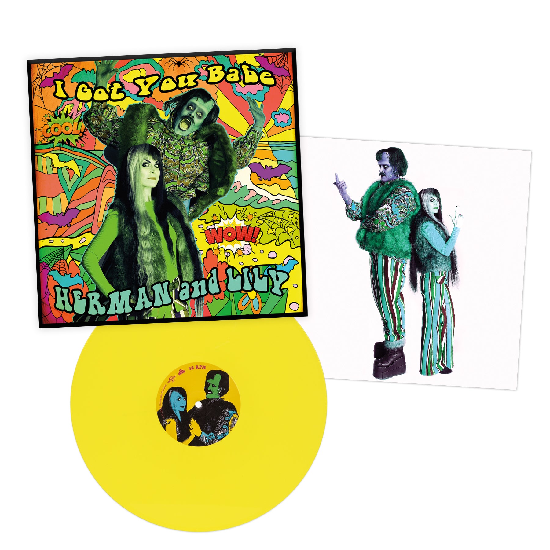 Waxwork I Got You Babe 12" single vinyle jaune