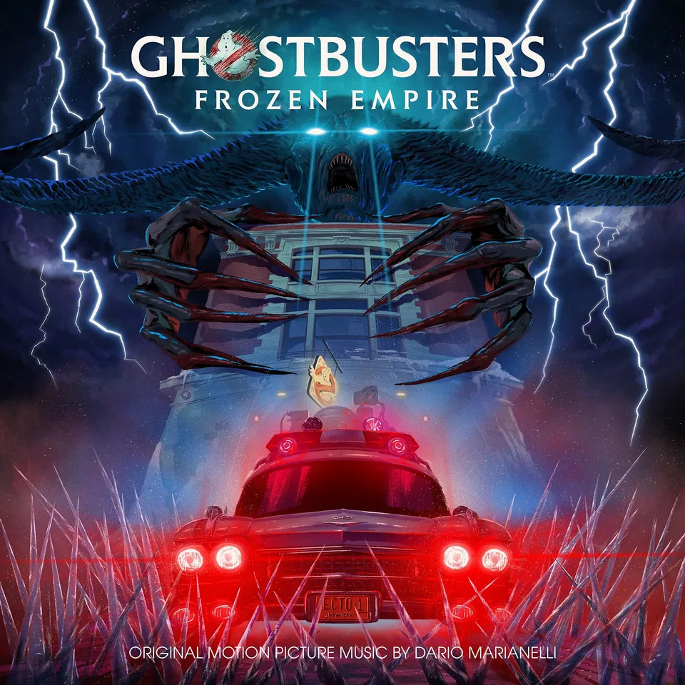 Waxwork Ghostbusters Frozen Empire vinyle vert Marianelli