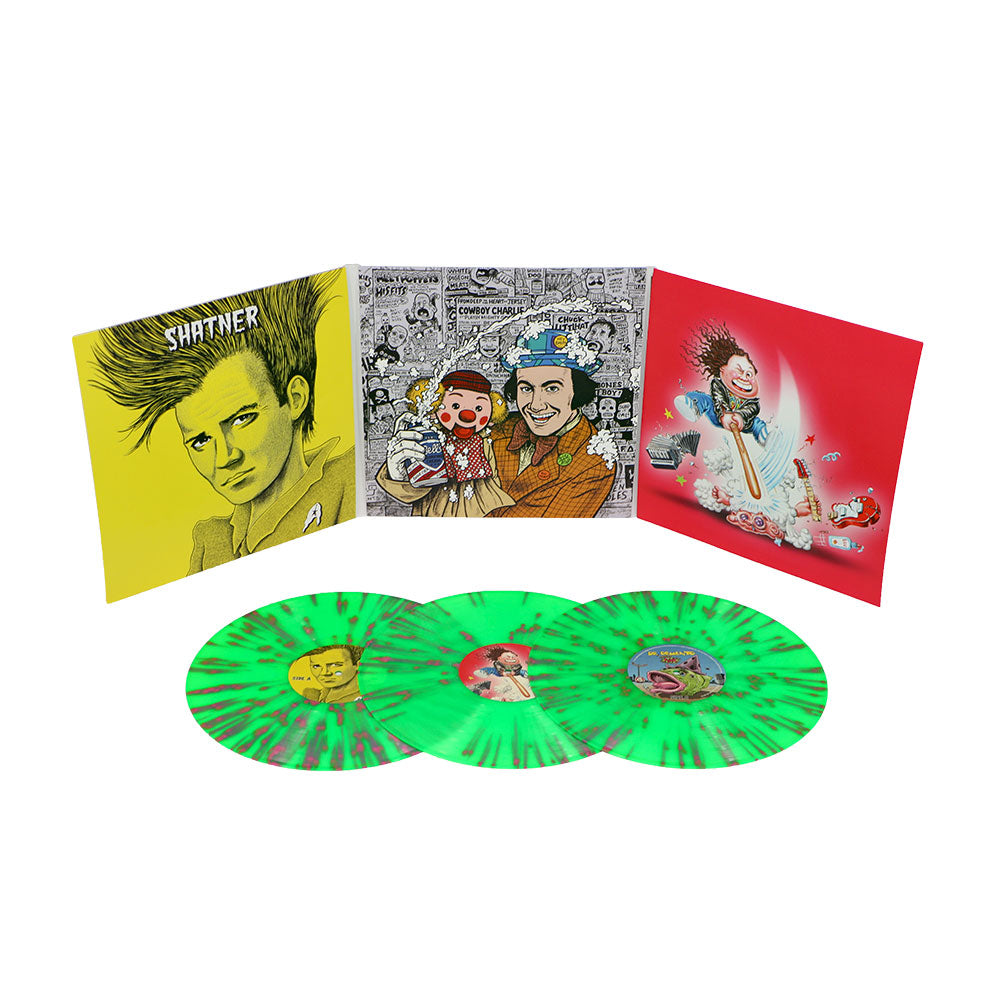 Dr Demento Covered in Punk coffret triple vinyle vert splatter