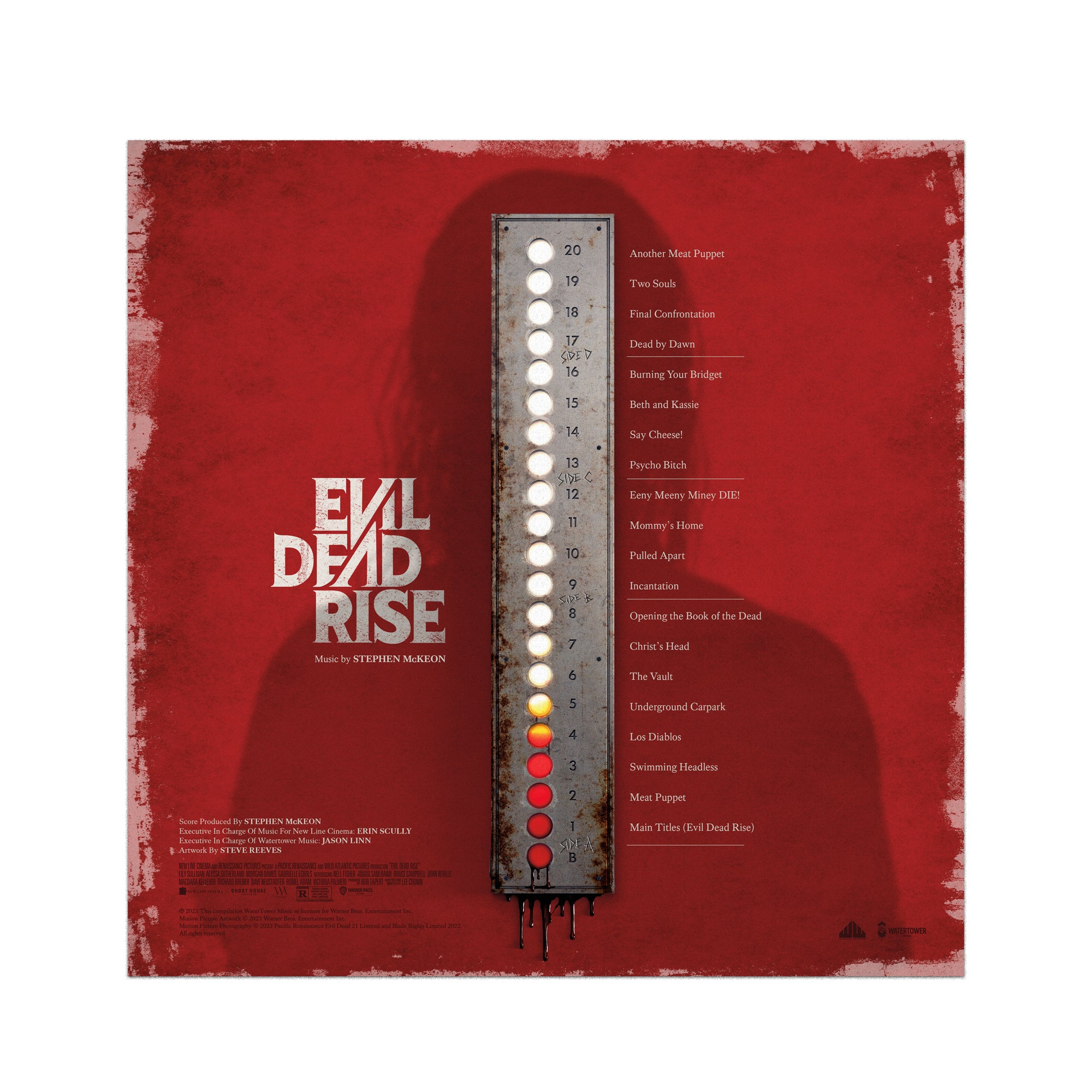 Waxwork Records Evil Dead Rise vinyle bande originale