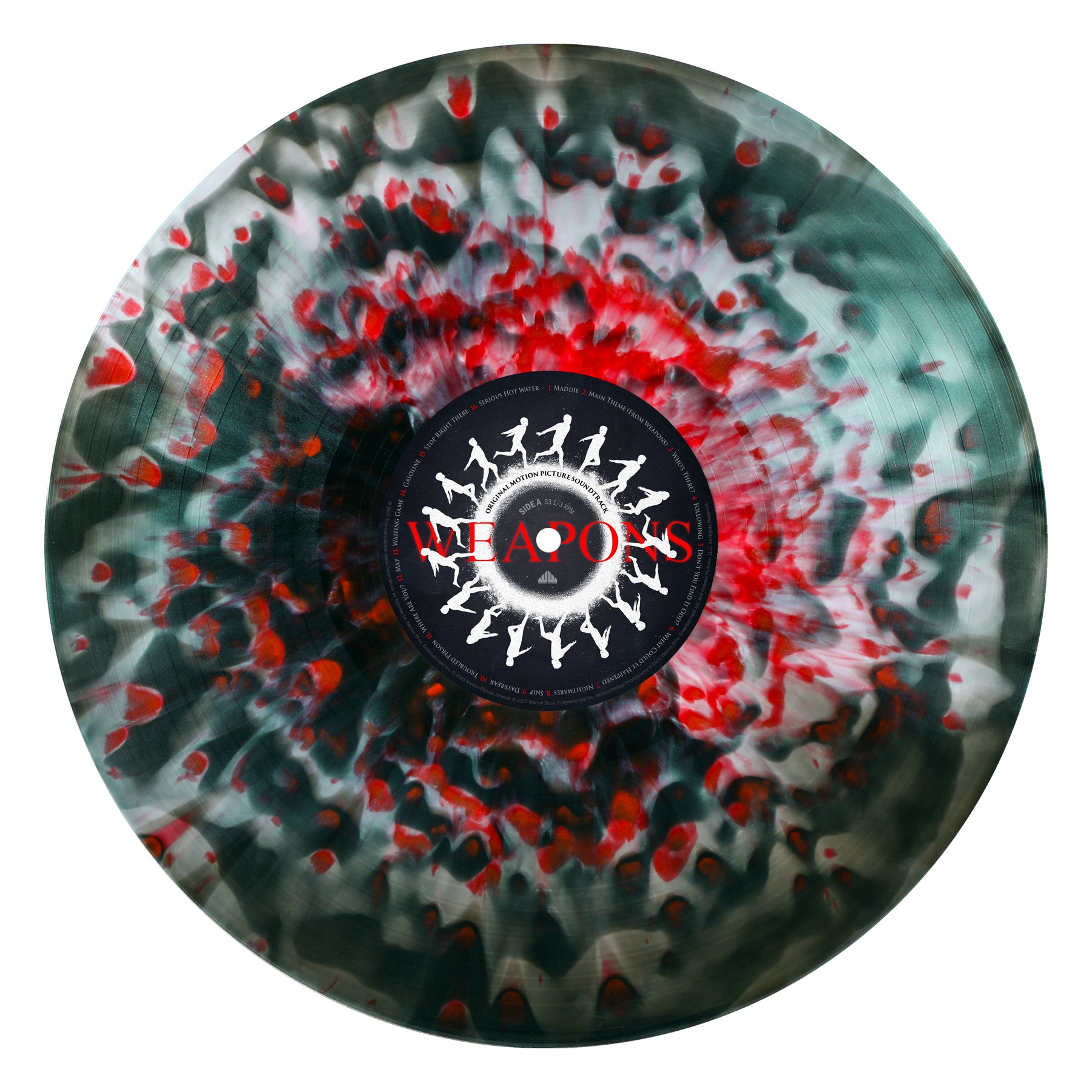 Waxwork Records Weapons vinyle splatter lenticulaire