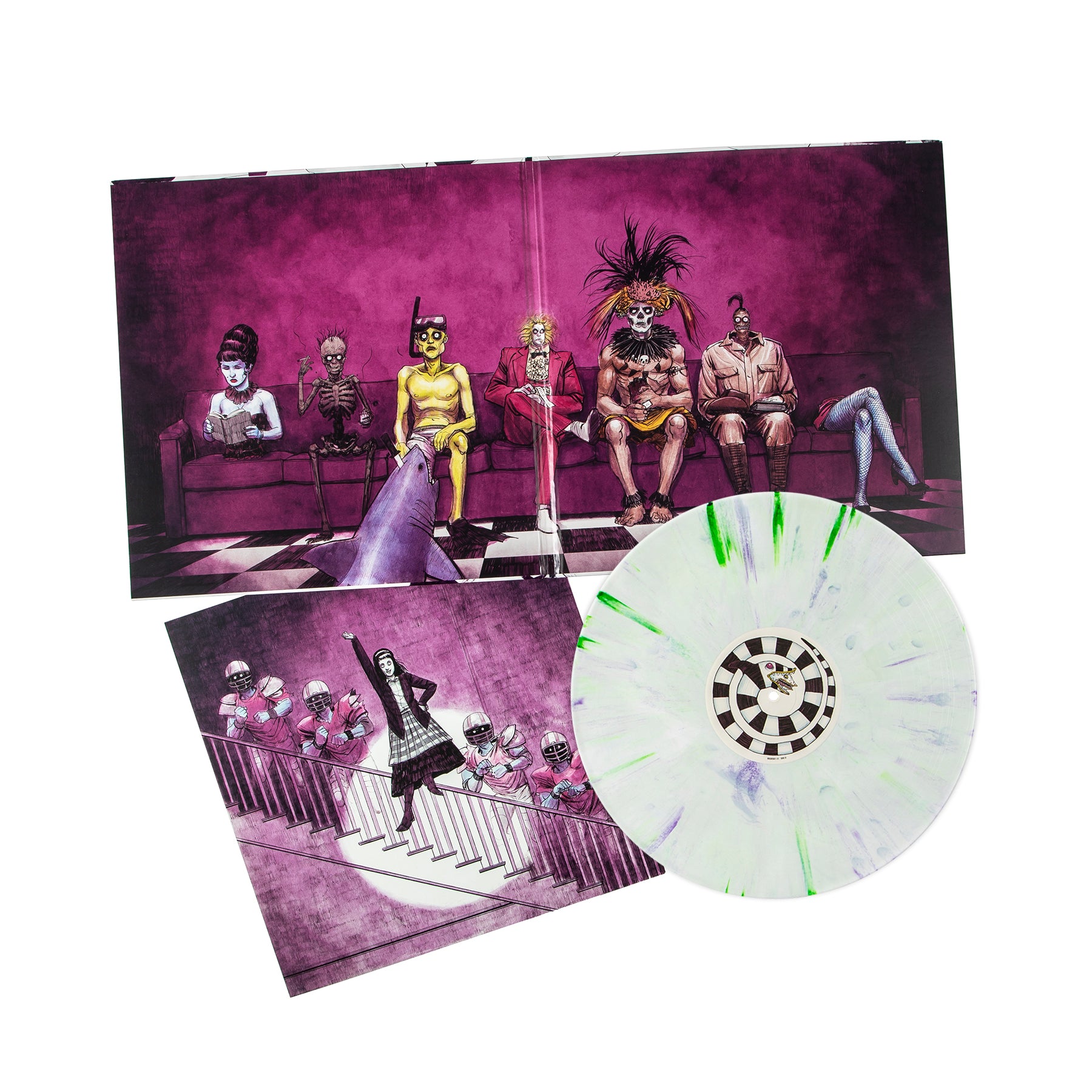 Waxwork Records Beetlejuice vinyle swirl 180g Danny Elfman