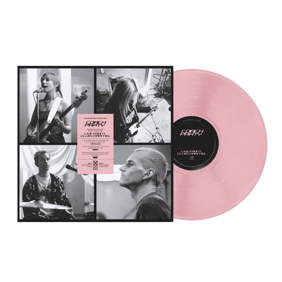 Chess Club Records Coach Party Live vinyle 10" rose 4 titres