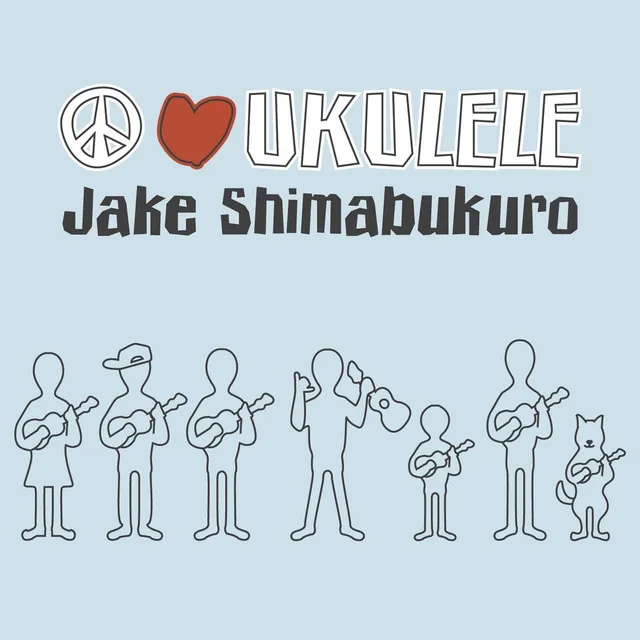 Mailboat Records Jake Shimabukuro Peace Love Ukulele CD