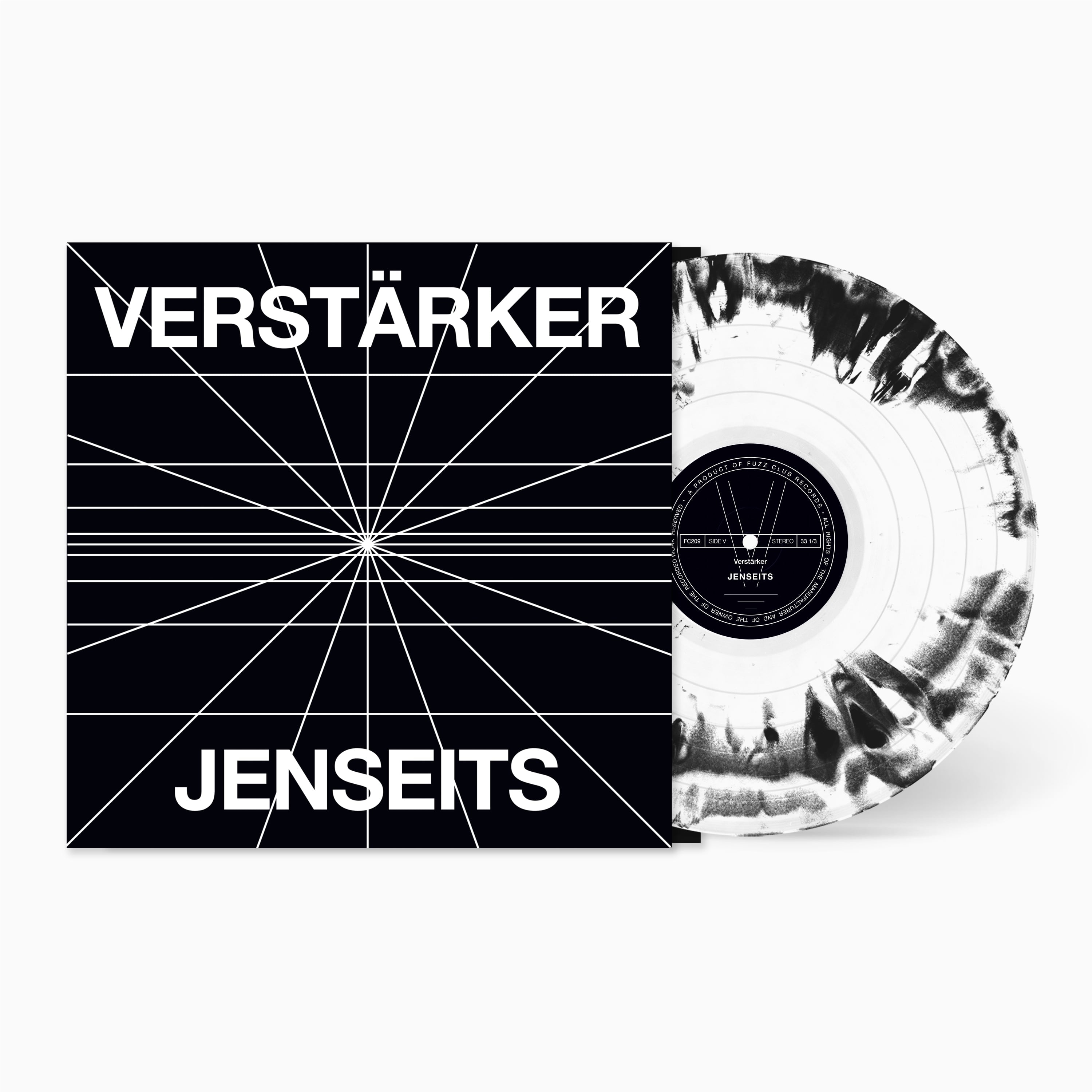 Verstärker Jenseits vinyle black & white swirl 180g
