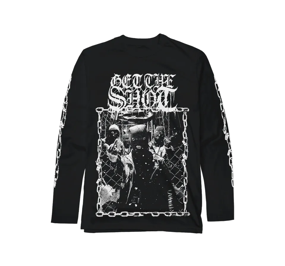 Get The Shot Survival Denied longsleeve noir
