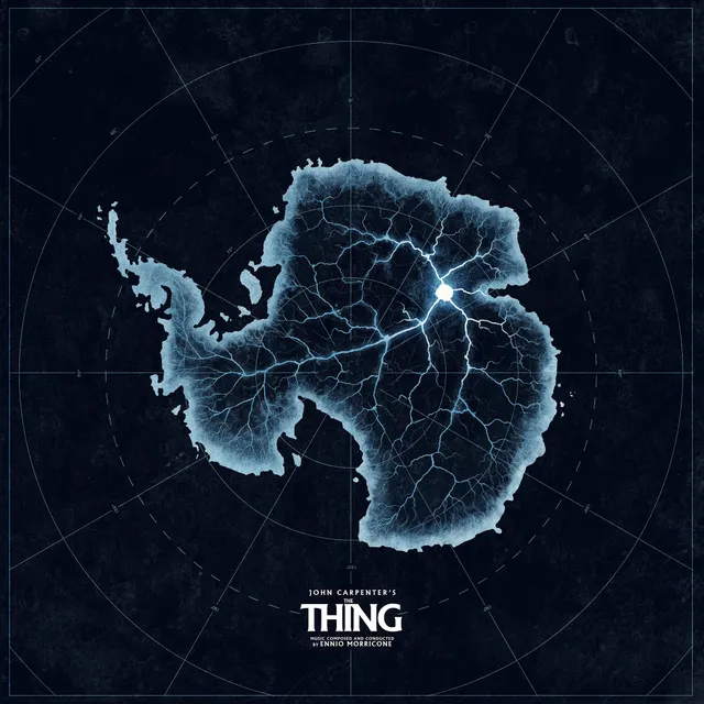 Waxwork Records The Thing Morricone vinyle glacé