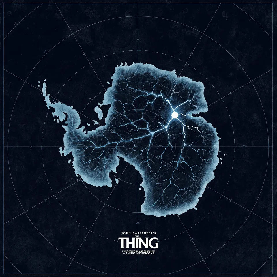 Waxwork Records The Thing Morricone vinyle glacé
