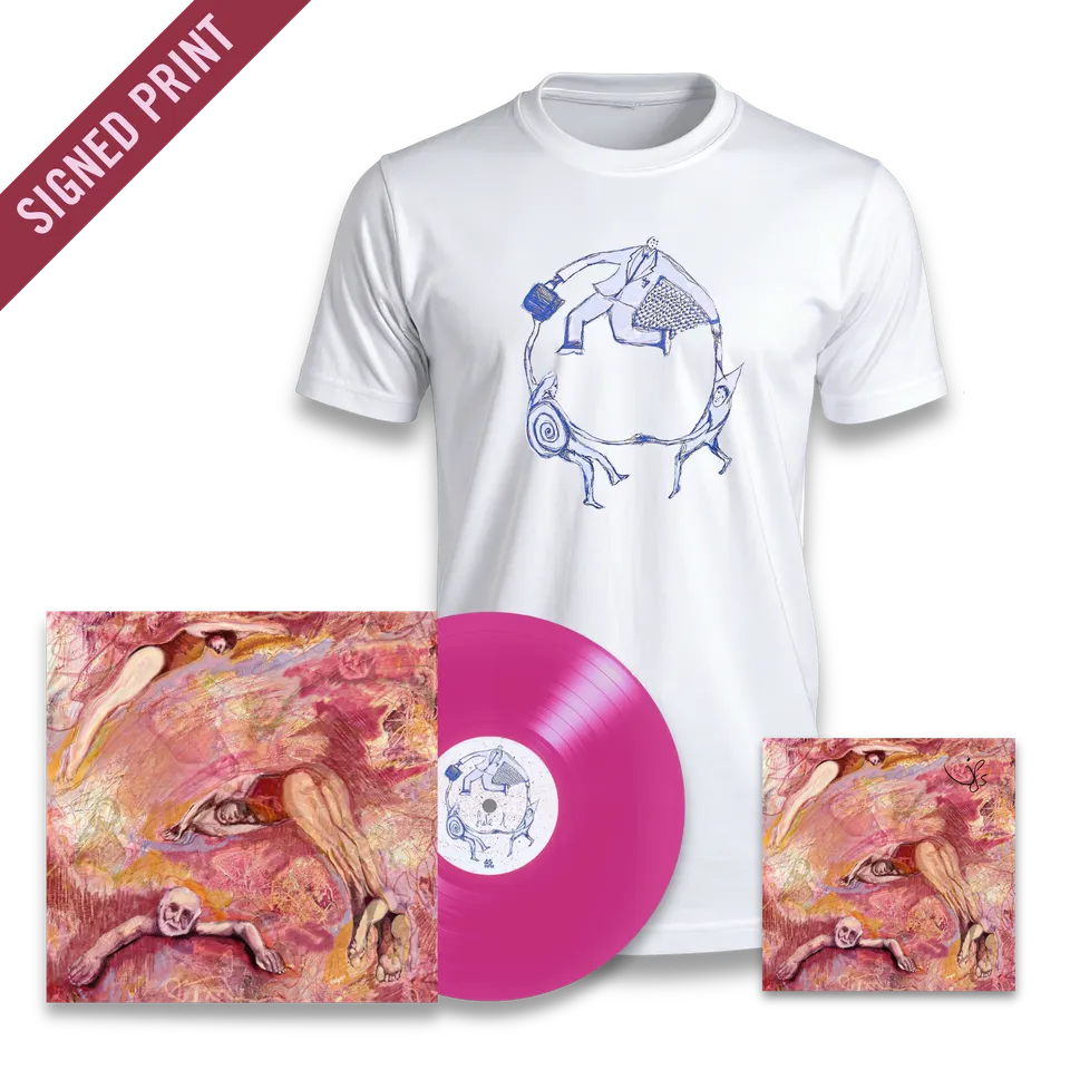 Chess Club Records Grace Flair Distance pack vinyle + t-shirt S