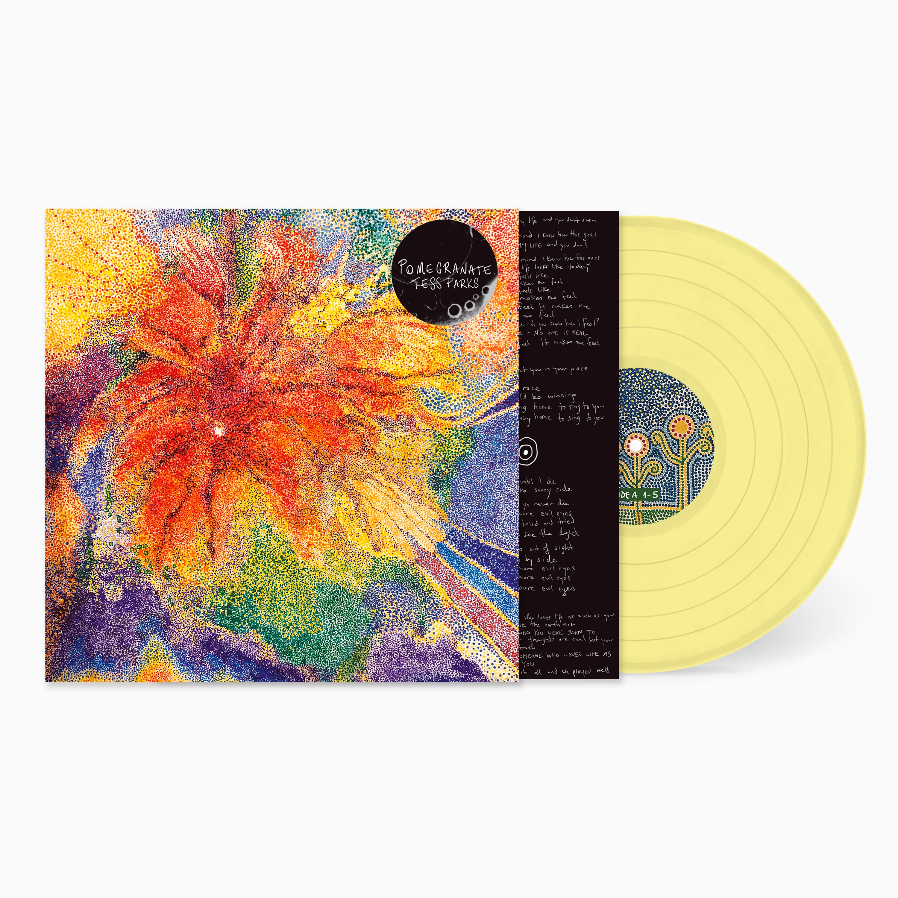 Tess Parks Pomegranate vinyle LP jaune 140g