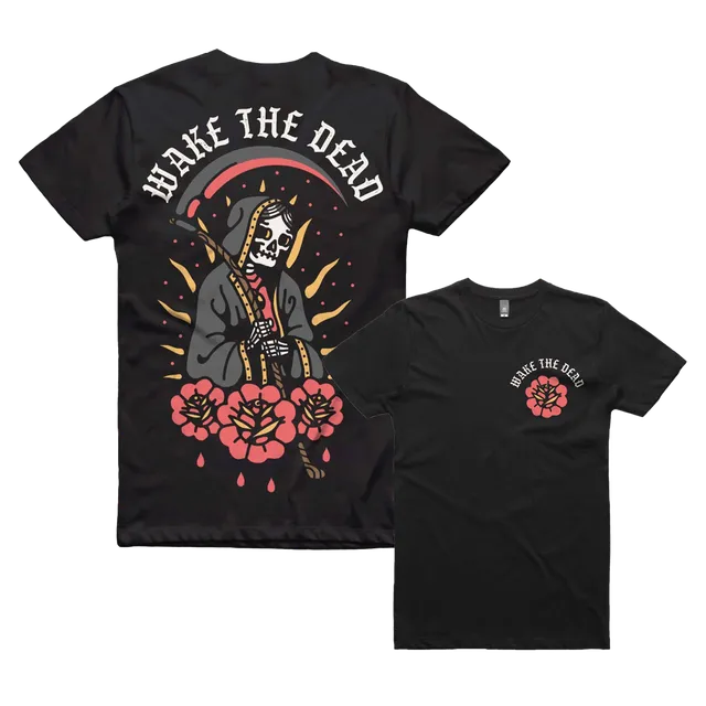 Wake The Dead Reaper t-shirt noir manche courte