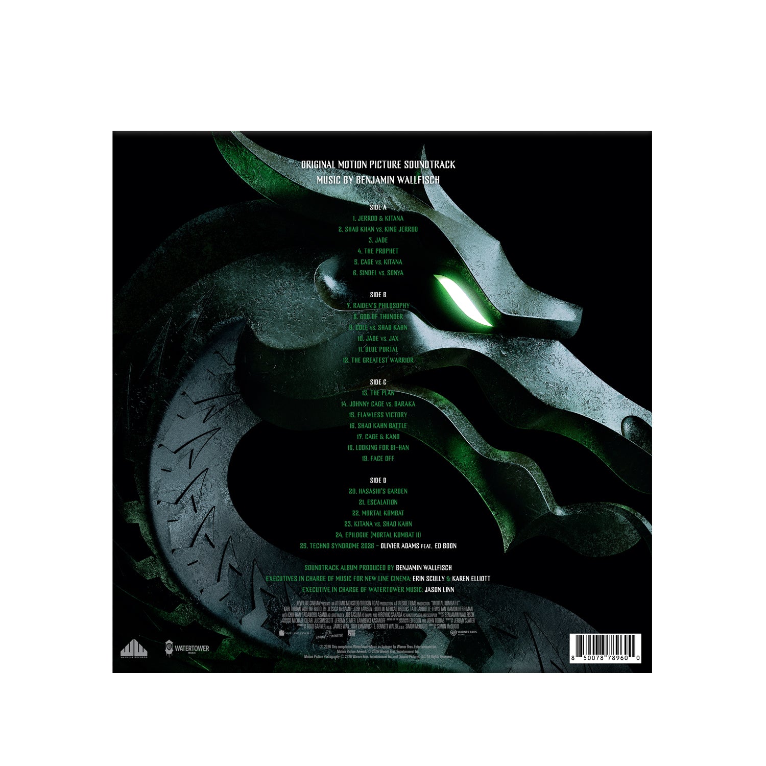 Waxwork Records Mortal Kombat II vinyle BO précommande