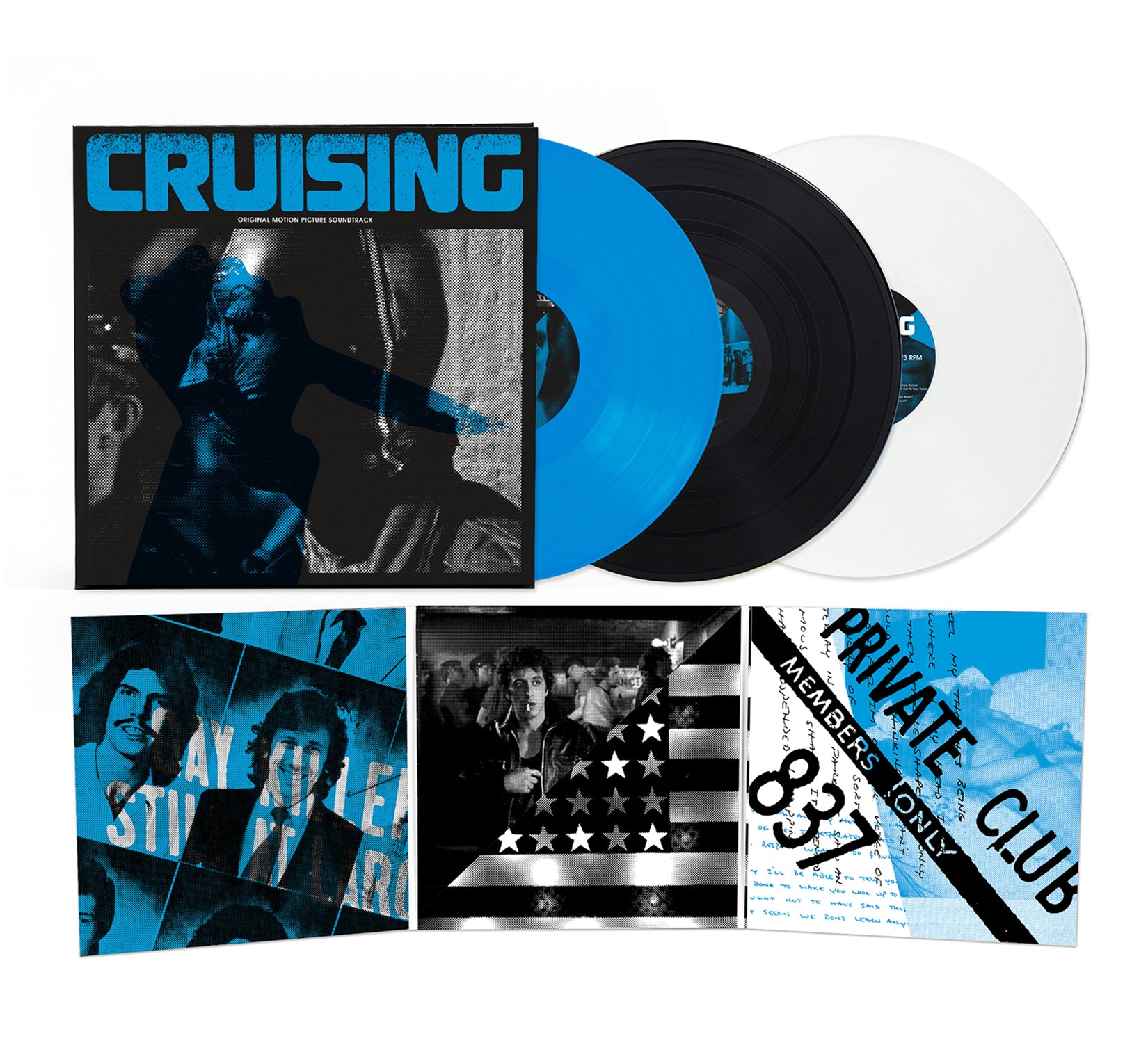 Waxwork Records Cruising bande originale coffret 3 vinyles