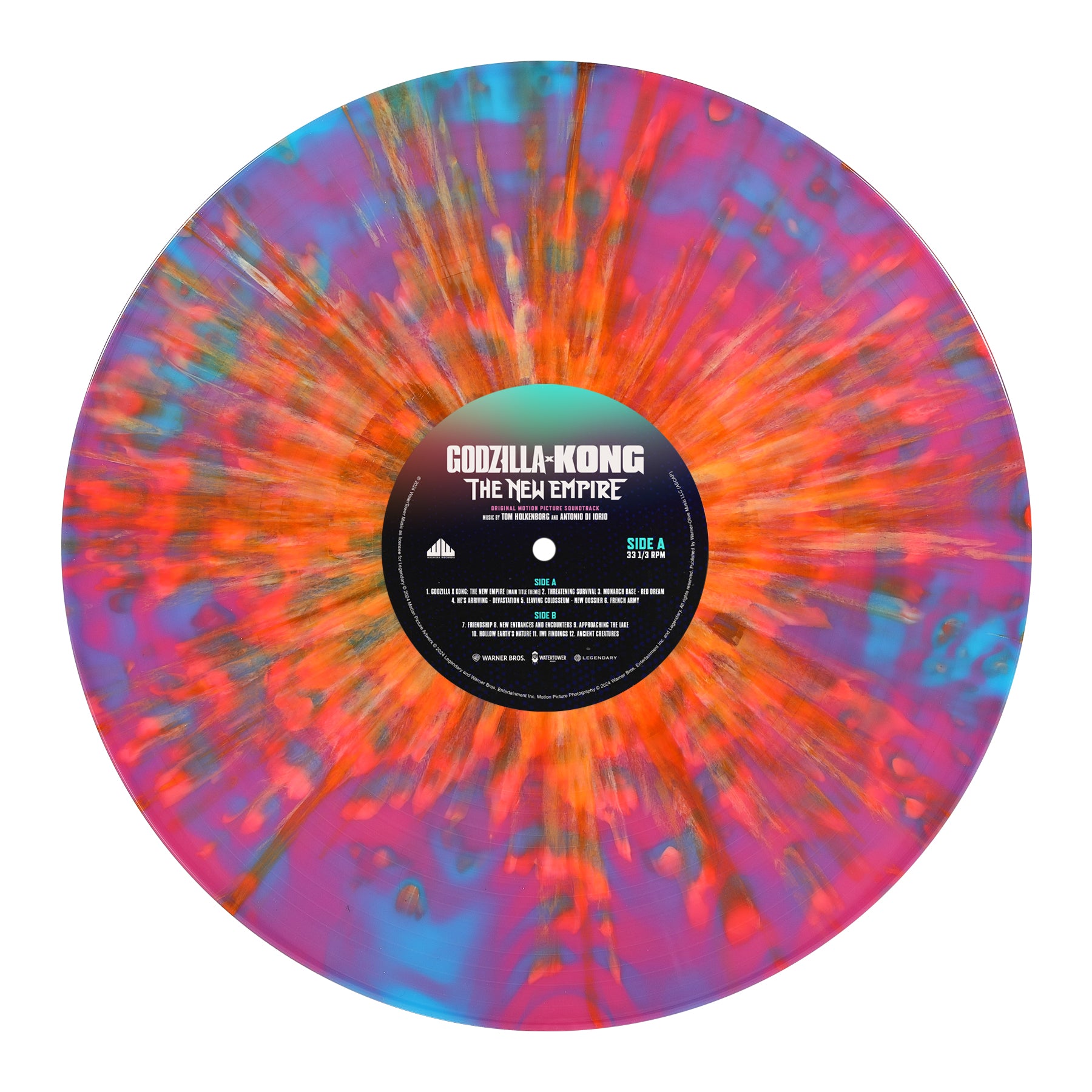 Waxwork Records Godzilla x Kong vinyle bande originale 23 titres