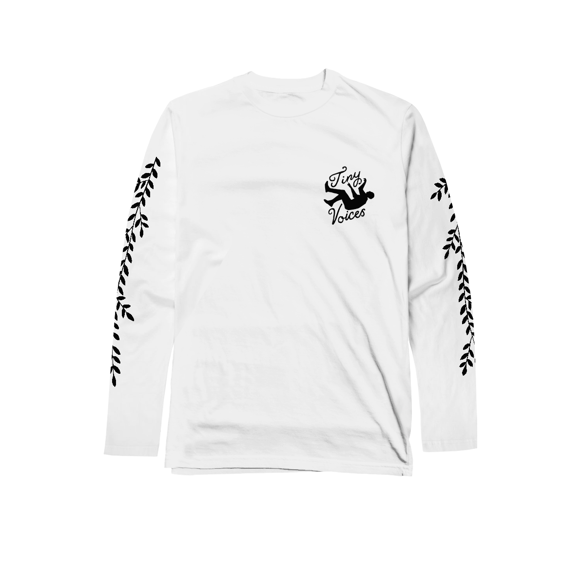 Tiny Voices Erosion Longsleeve blanc coton bio