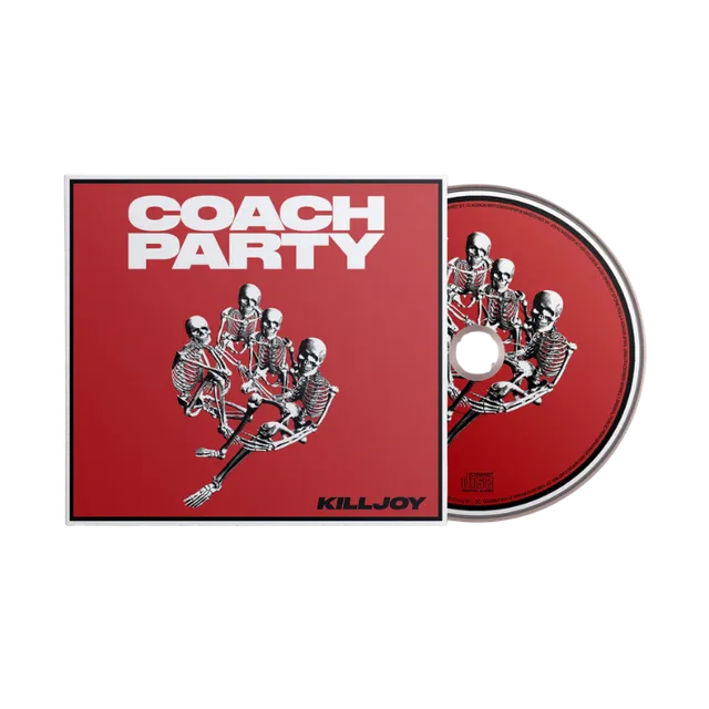 Coach Party Killjoy CD Album 8 Septembre 2023