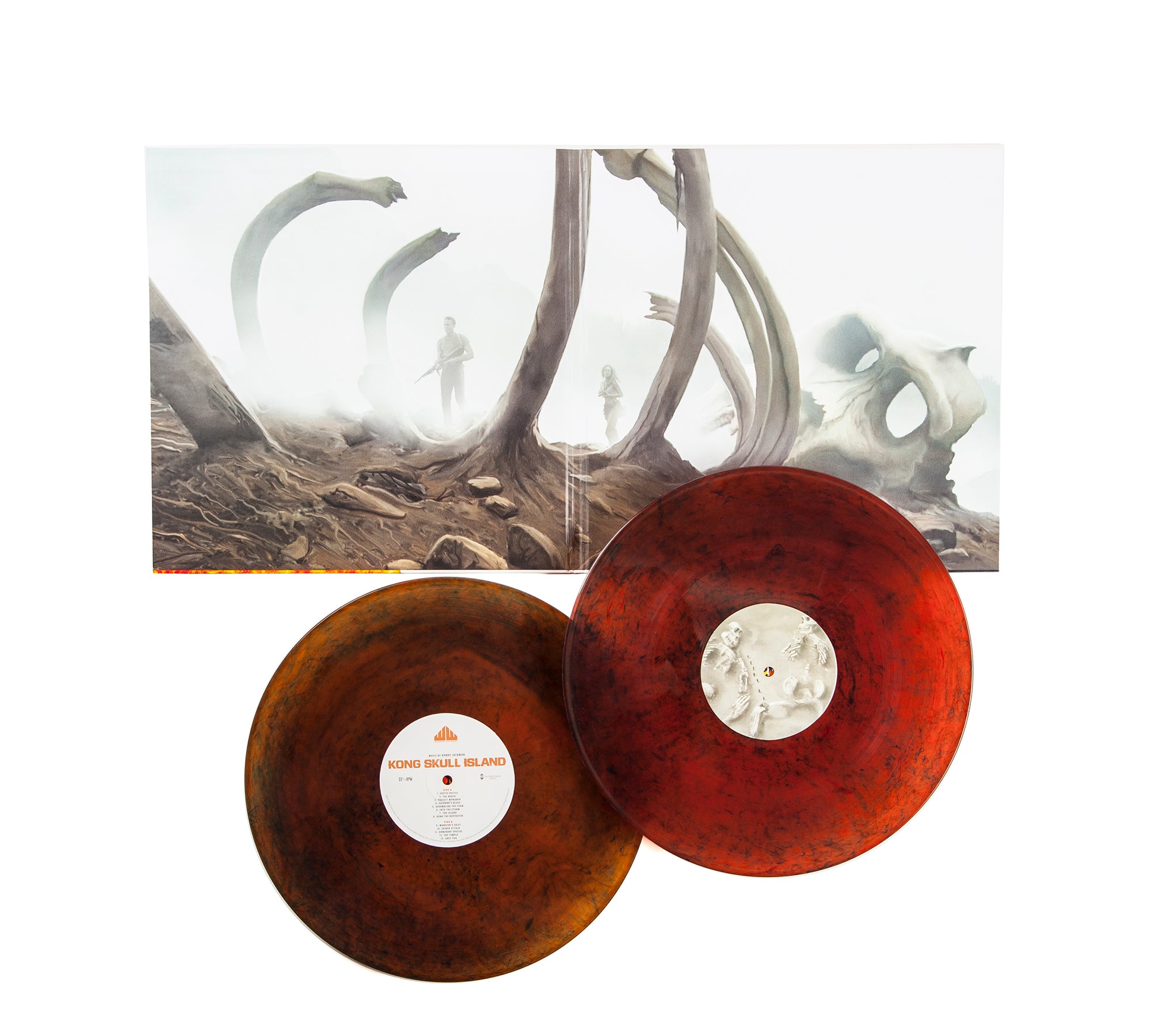 Waxwork Records Kong Skull Island vinyle lava Henry Jackman