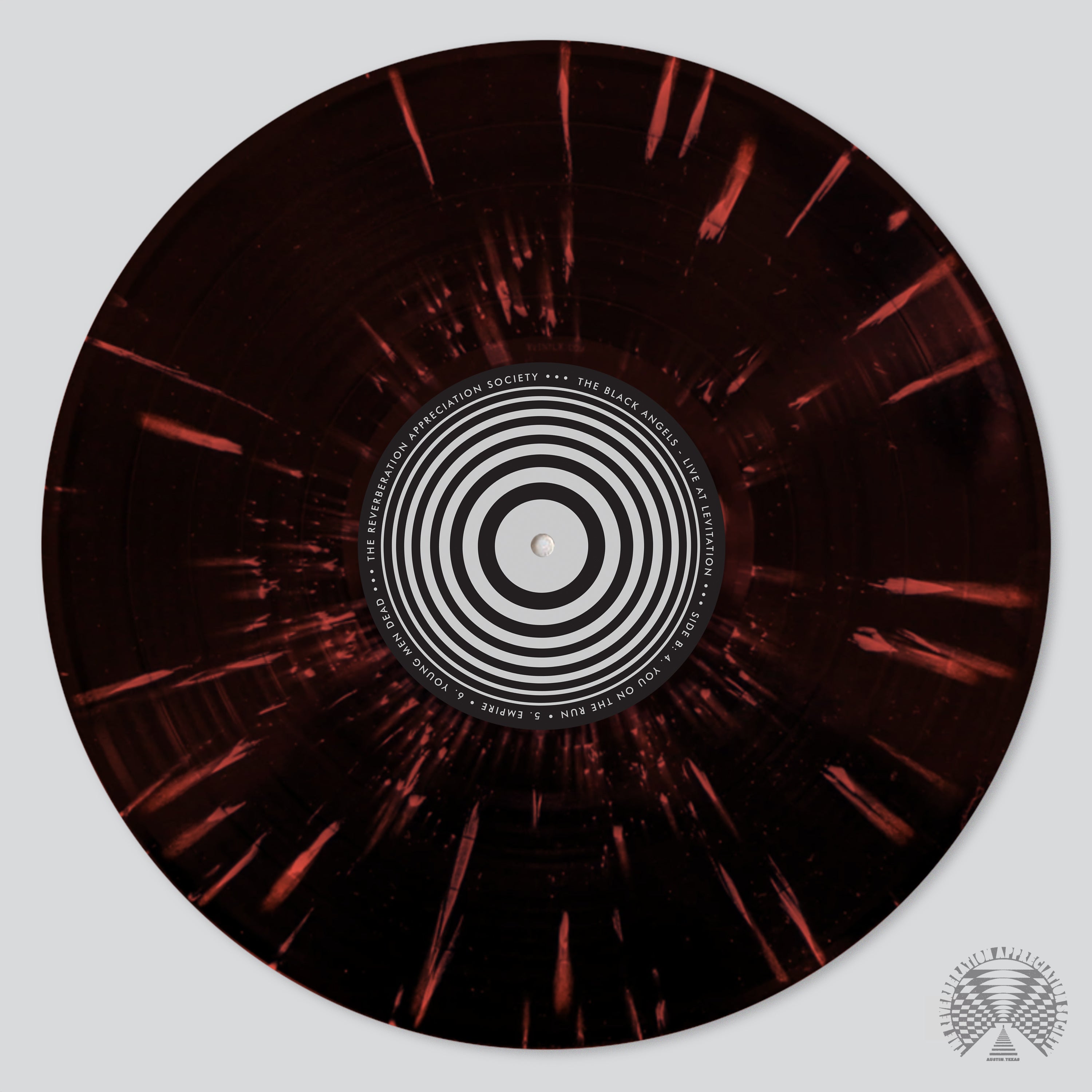 Fuzz Club The Black Angels Live At Levitation vinyle splatter