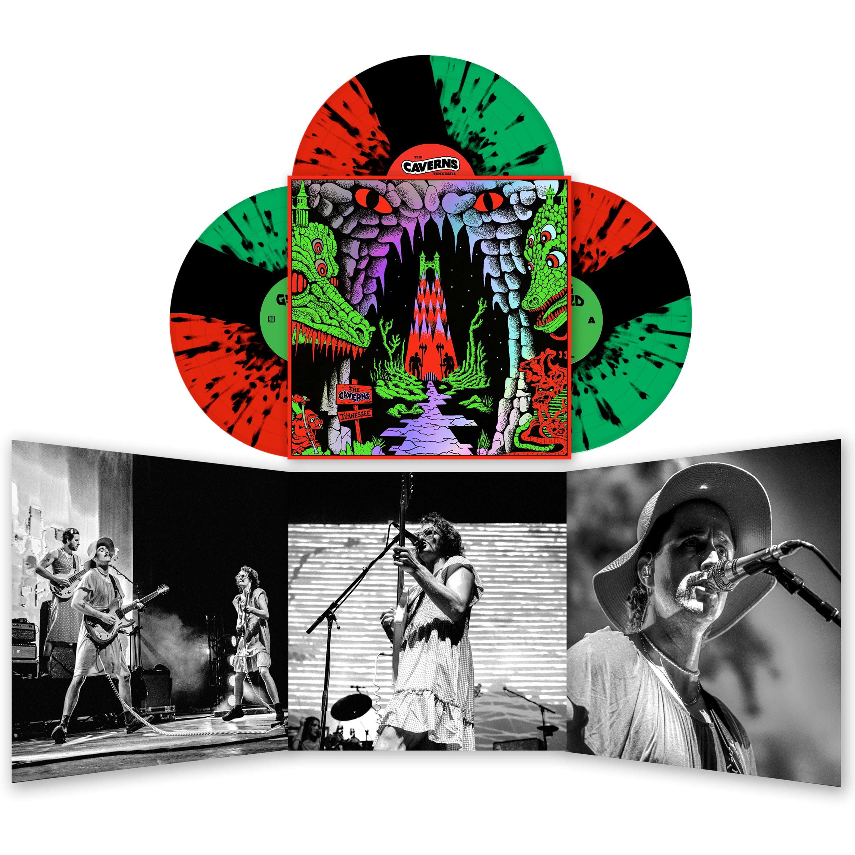 King Gizzard Live At The Caverns 23 vinyle 3LP Show 1