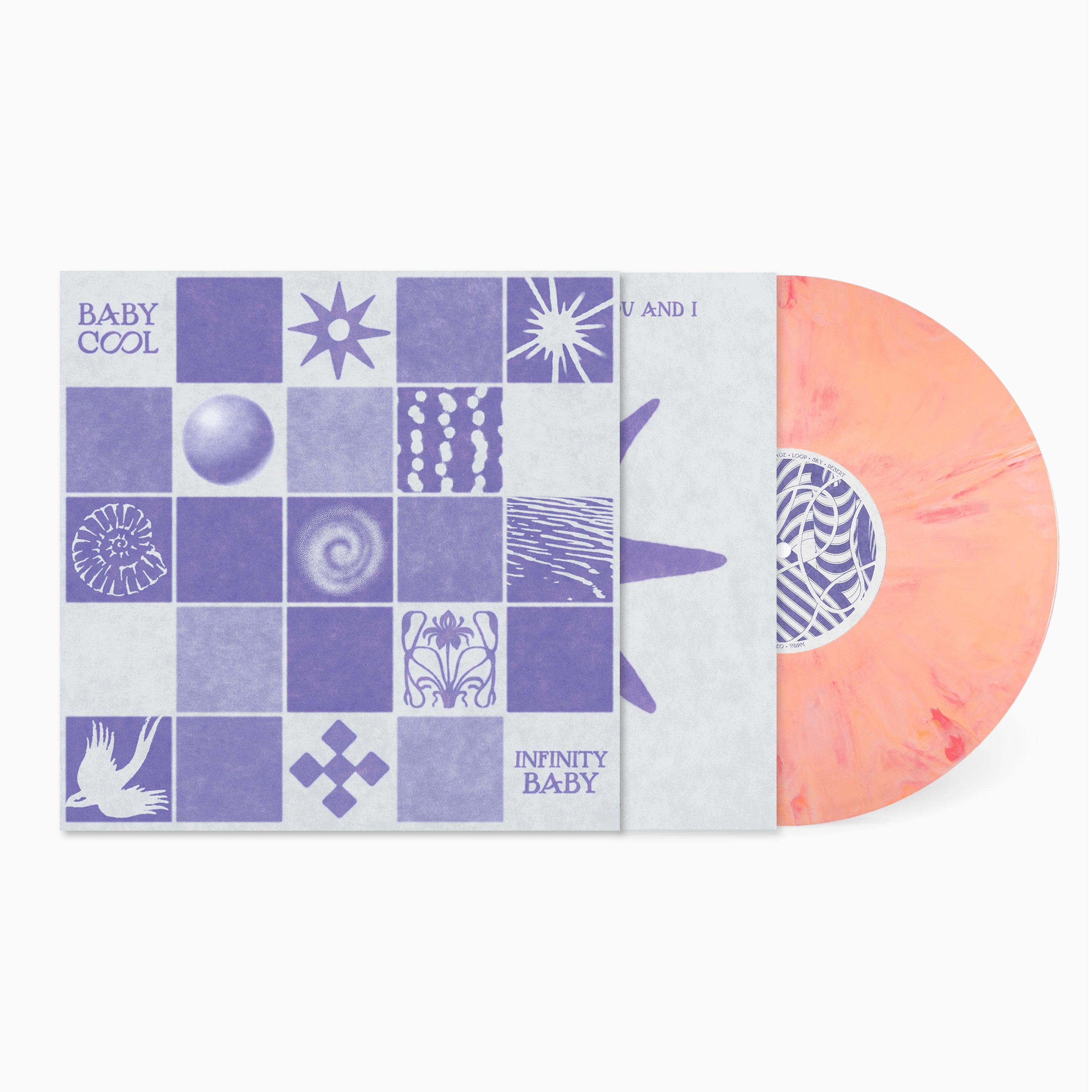 Baby Cool Infinity Baby vinyle marbré limité 500 ex