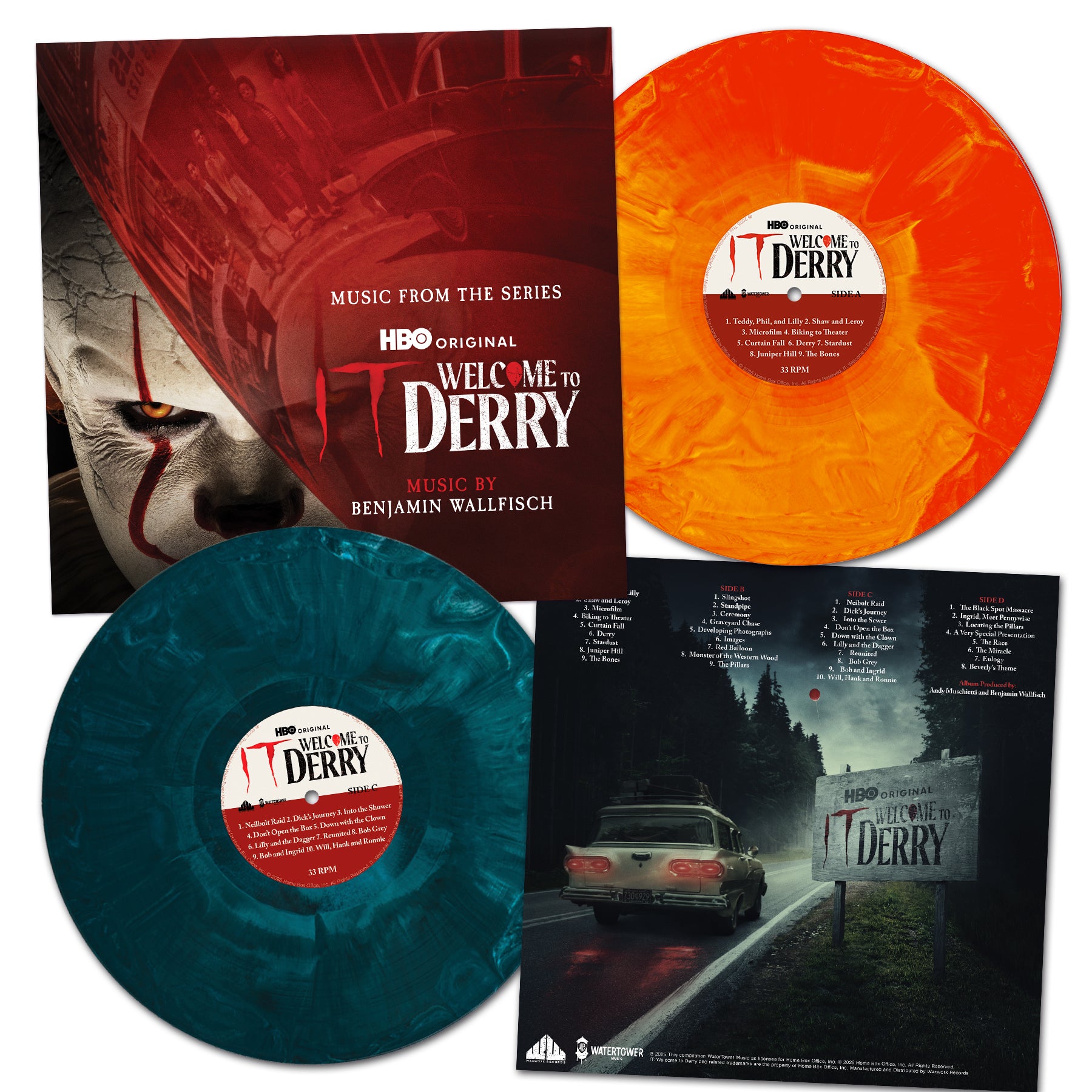Waxwork IT Welcome To Derry vinyle 2LP Star Shard Dagger
