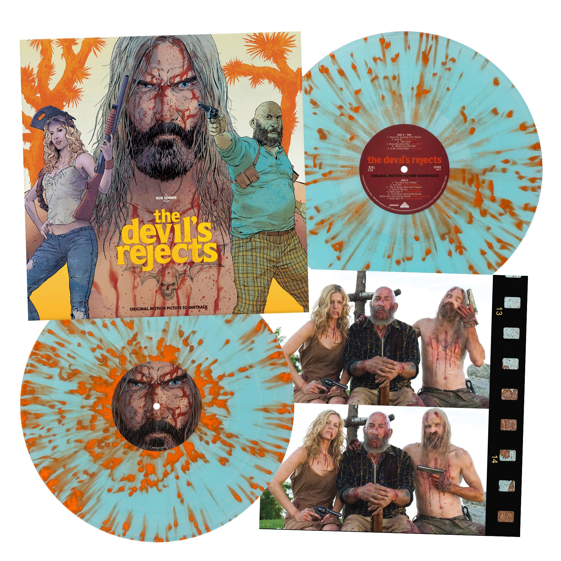 Waxwork Records The Devil’s Rejects vinyle 2LP splatter