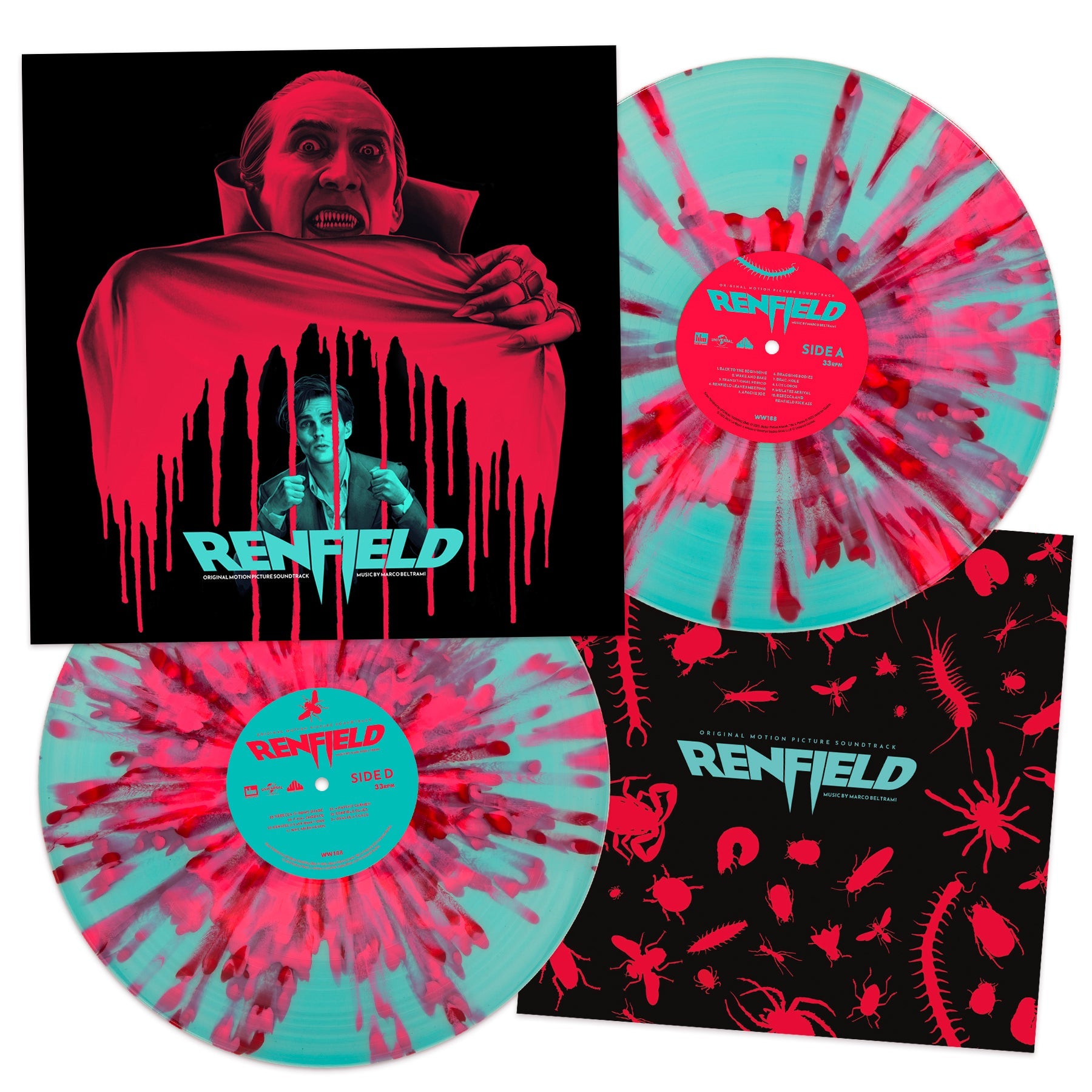 Waxwork Renfield vinyle bande originale Beltrami