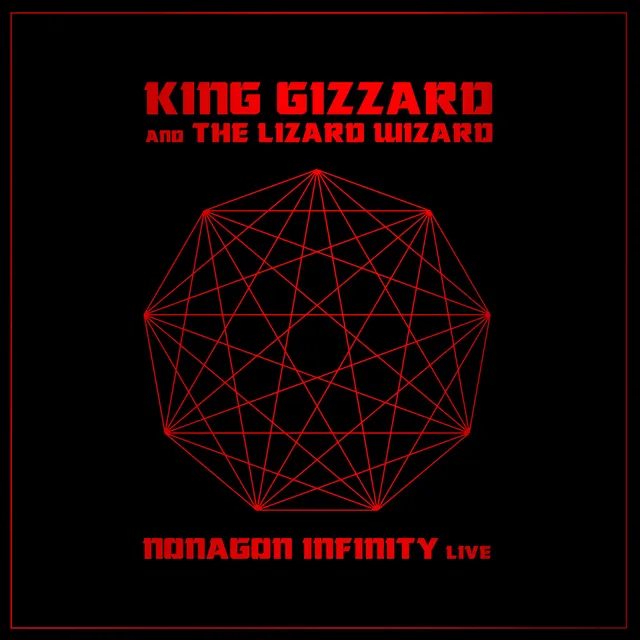 King Gizzard Nonagon Infinity Live double vinyle rouge