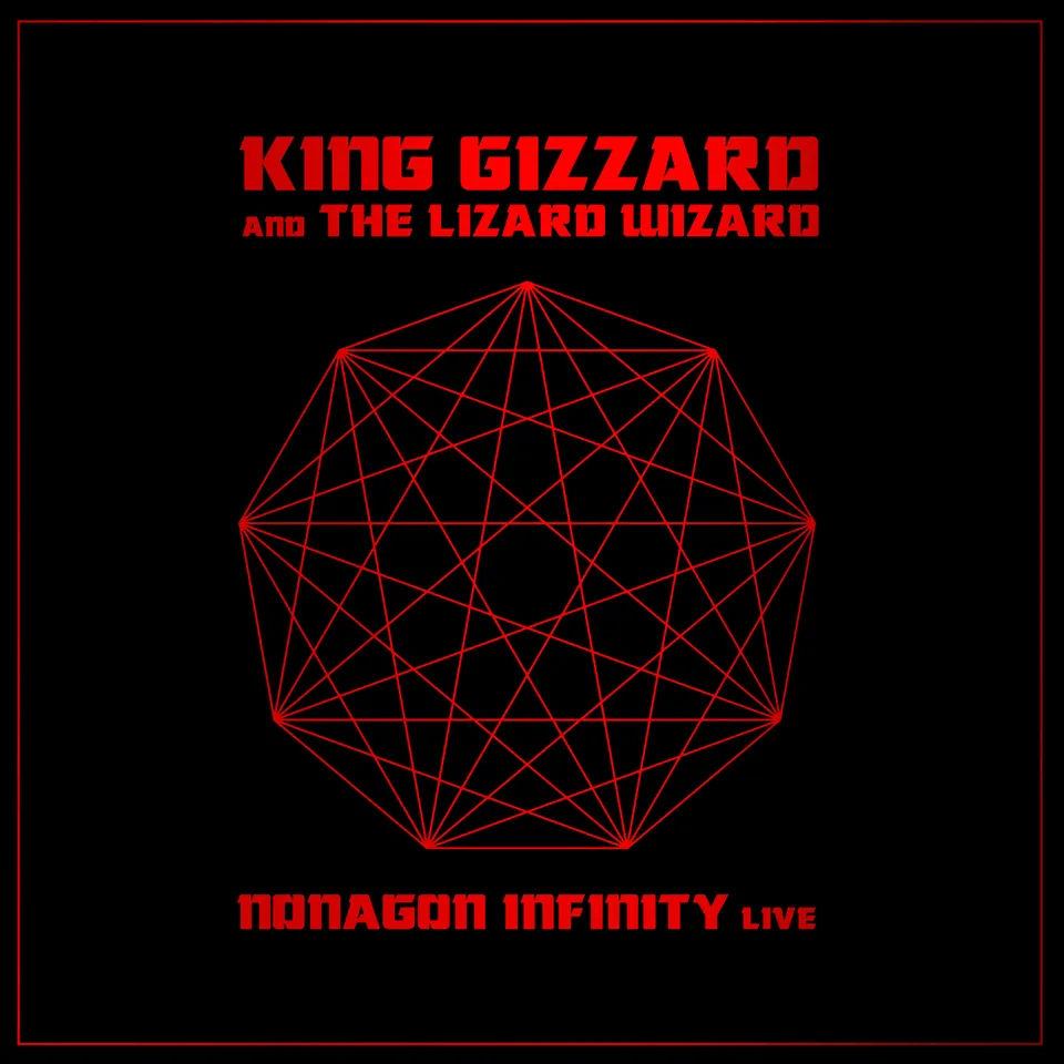 King Gizzard Nonagon Infinity Live double vinyle rouge