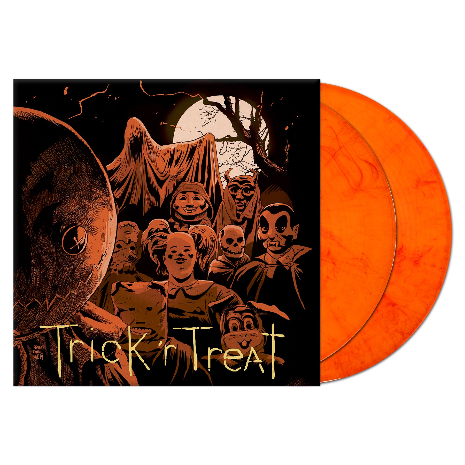 Waxwork Records Trick r Treat Douglas Pipes double vinyle horreur