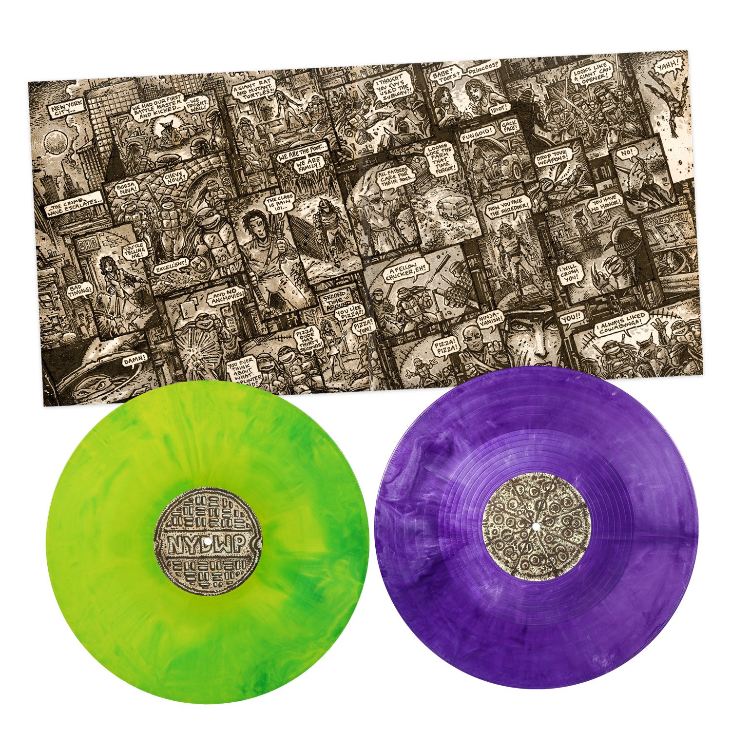 Waxwork Records Teenage Mutant Ninja Turtles vinyle 2LP
