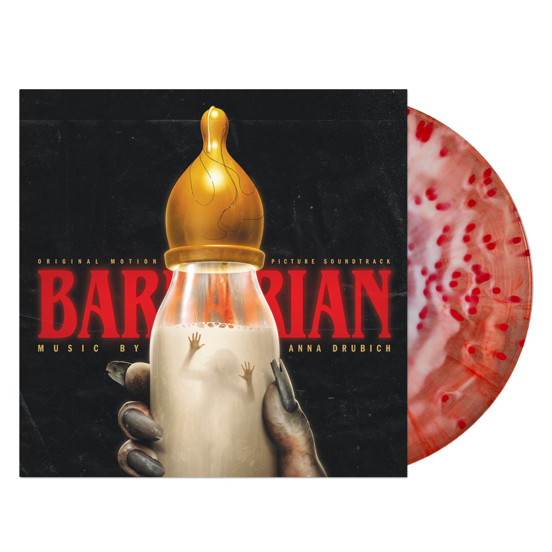 Waxwork Records Barbarian vinyle LP splatter BO