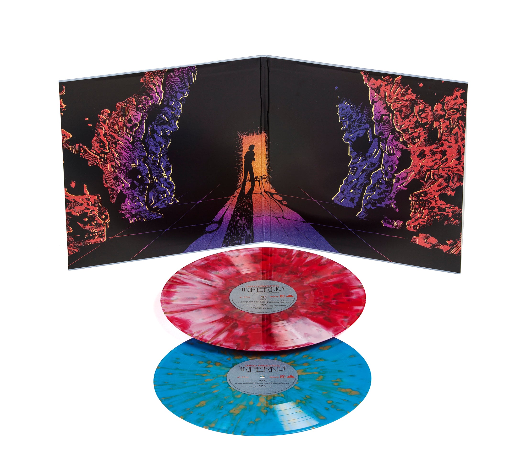 Waxwork Records Inferno vinyle BO étendue Keith Emerson