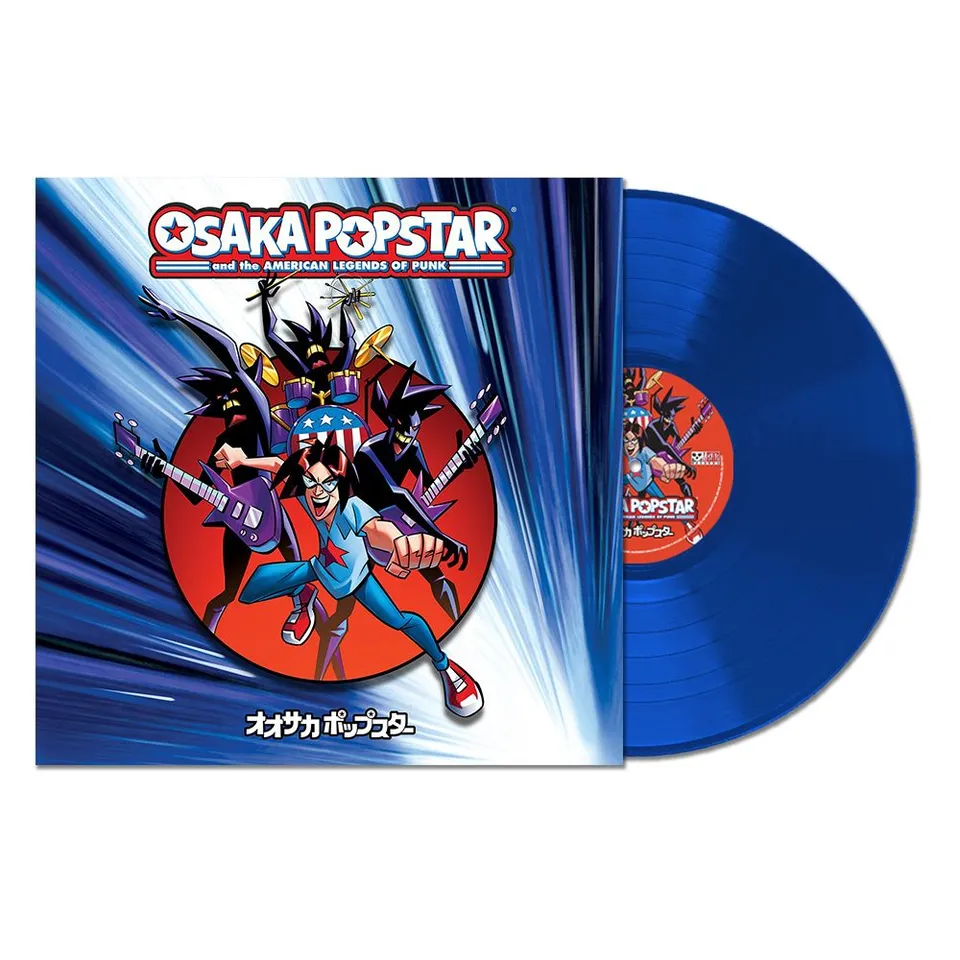 Osaka Popstar American Legends of Punk vinyle bleu 180g