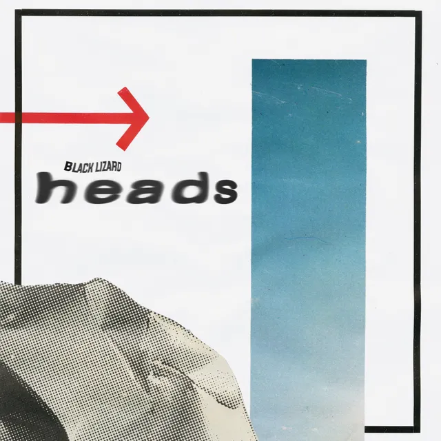 Black Lizard Heads vinyle bleu ciel 180g