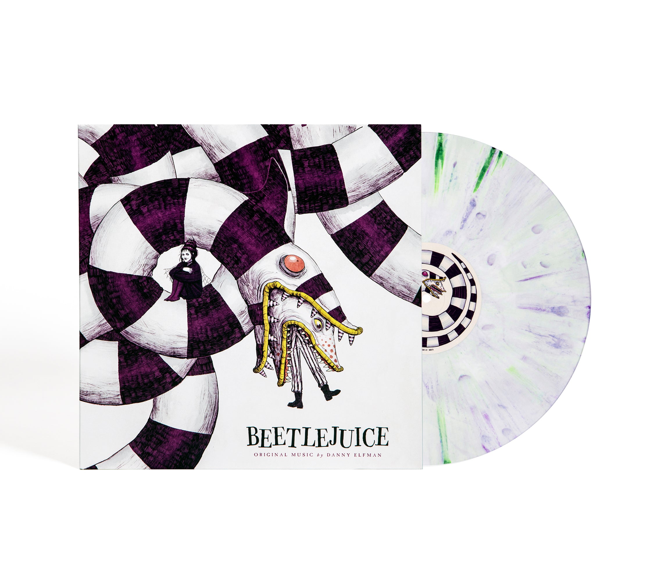Waxwork Records Beetlejuice vinyle swirl 180g Elfman